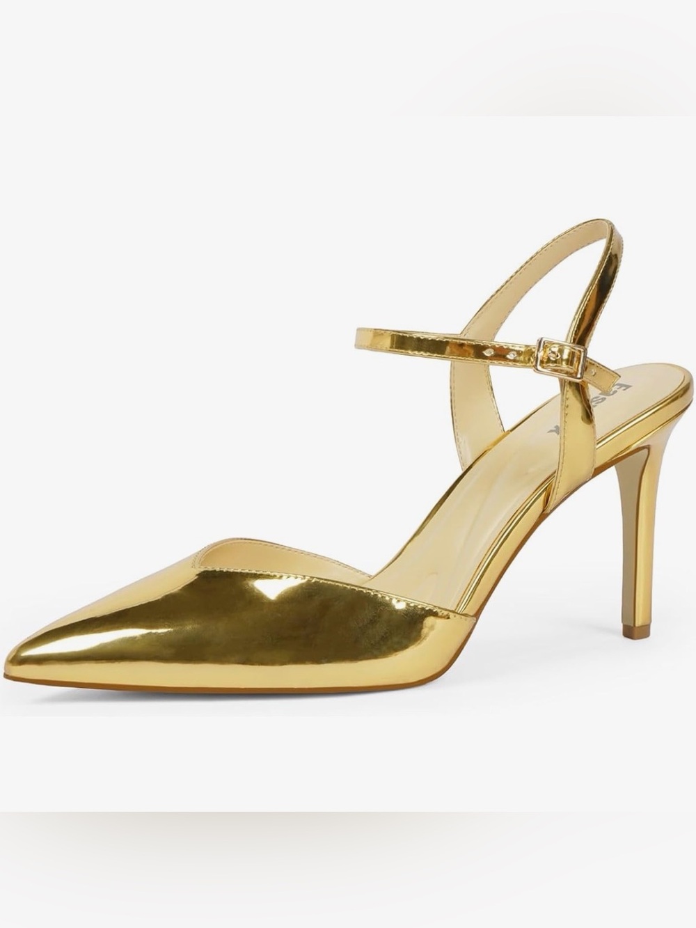 NWT-Pumps Closed Pointed Toe Stiletto Heels Ankle Strap Slingback Heels